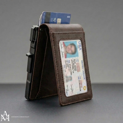 Avesoria MagVault® Minimalist Wallet - Maximum Capacity. Minimal Footprint.