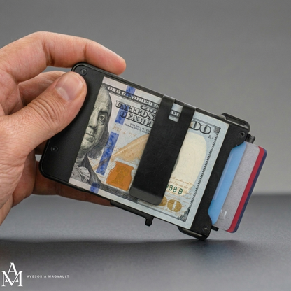 Avesoria MagVault® Minimalist Wallet - Maximum Capacity. Minimal Footprint.