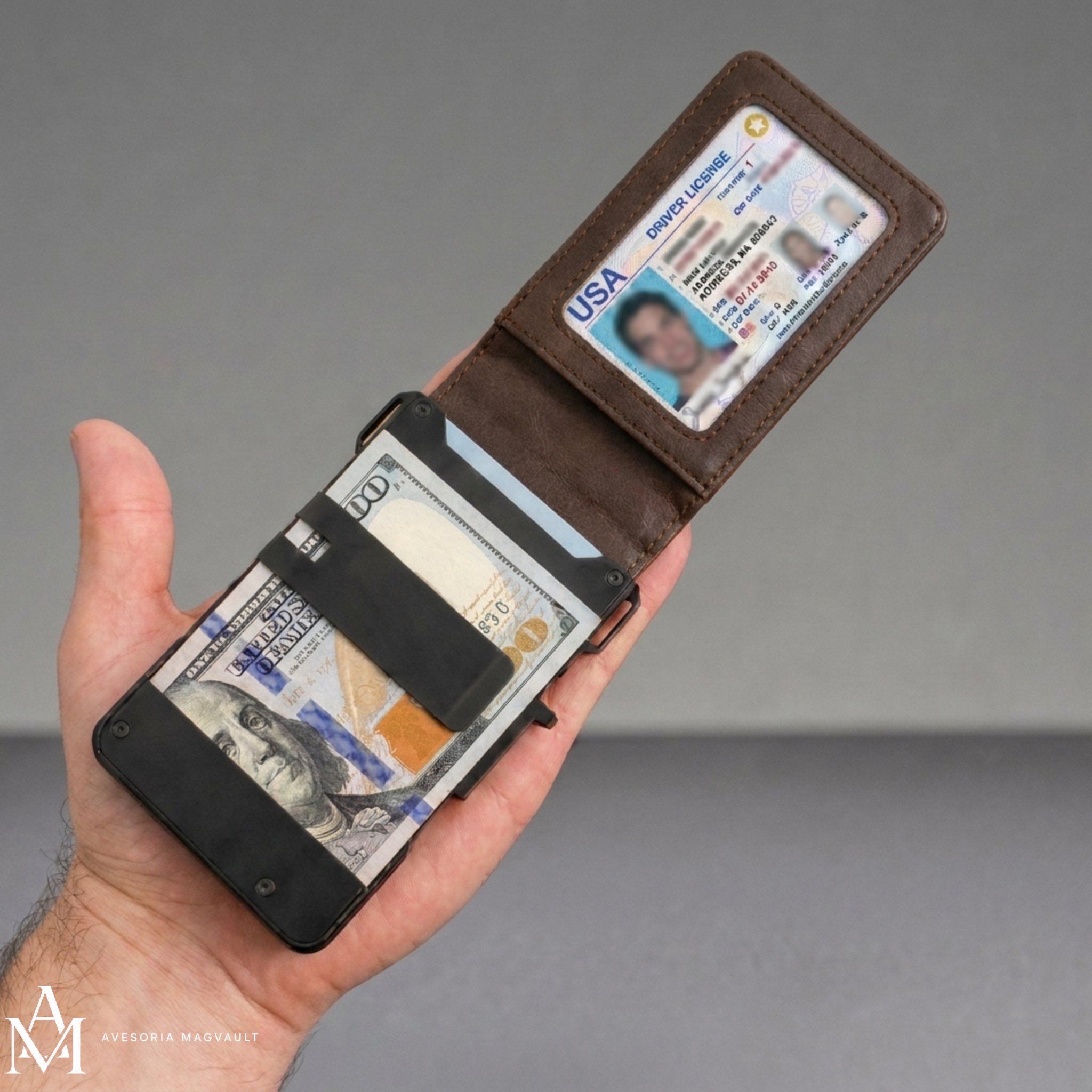Avesoria MagVault® Minimalist Wallet - Maximum Capacity. Minimal Footprint.