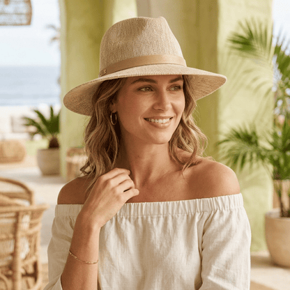 Avesoria® Packable Knit Fedora Hat
